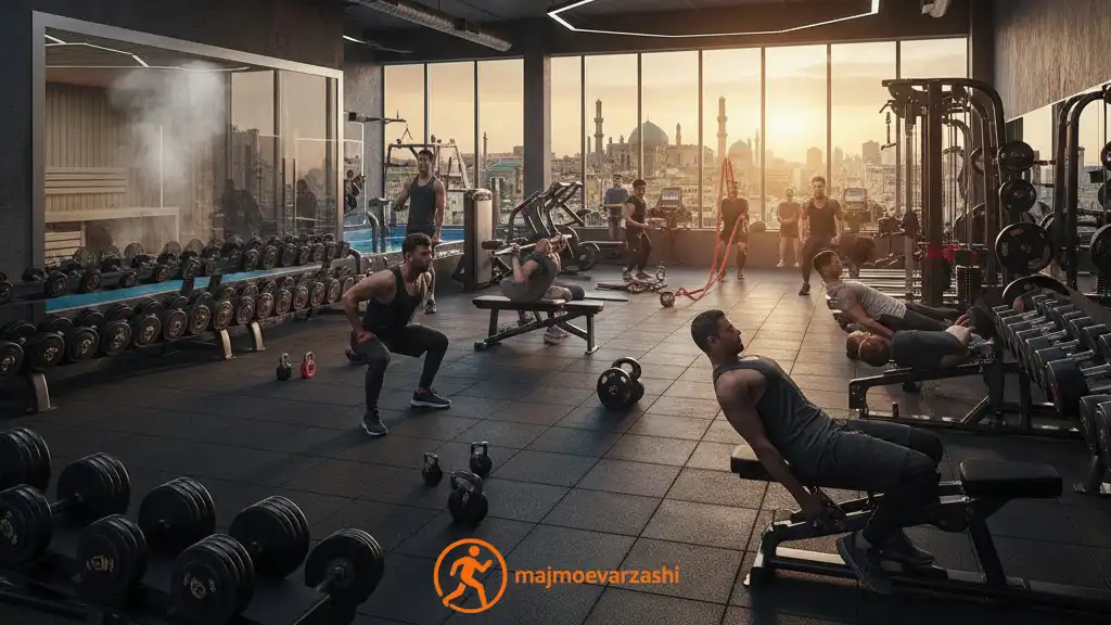 باشگاه بدنسازی آقایان مشهد: معرفی لوکس‌ترین مراکز، مجموعه ورزشی