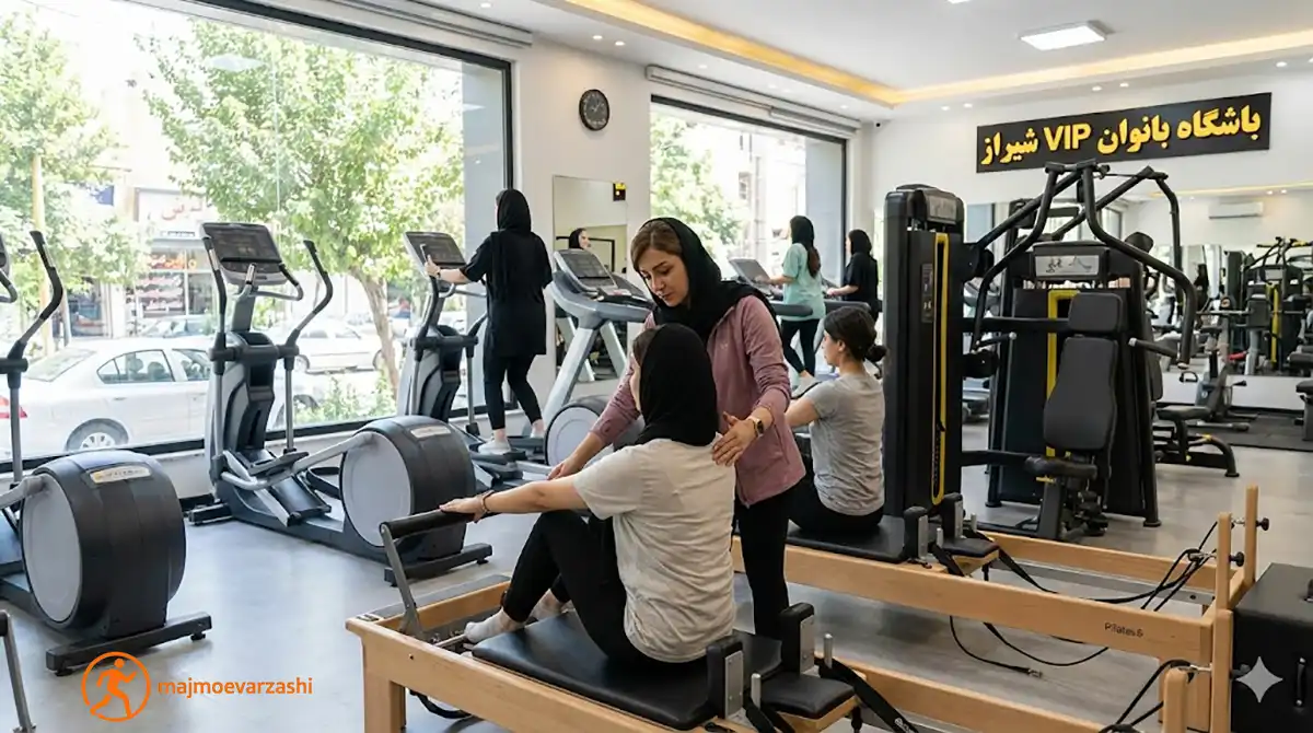 معرفی ۱۰ مورد از بهترین باشگاه بدنسازی در شیراز (ویژه بانوان)؛ فضایی لوکس و مجهز، مجموعه ورزشی