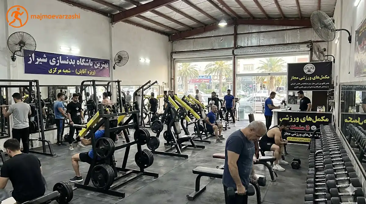 10 تا از برترین باشگاه بدنسازی در شیراز (ویژه آقایان) + آدرس، مجموعه ورزشی