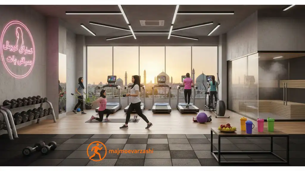 باشگاه بدنسازی بانوان مشهد: معرفی ۱۰ مرکز لوکس 1404ف مجموعه ورزشی