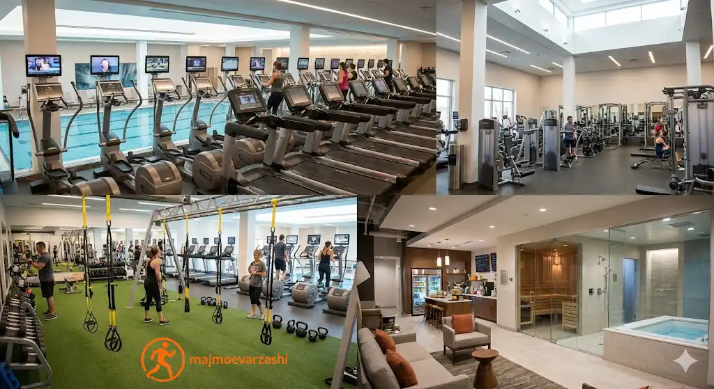 امکاناتی که یک "باشگاه بدنسازی و فیتنس" تاپ باید داشته باشد، مجموعه ورزشی