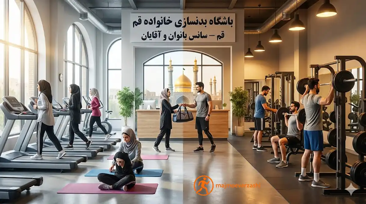 ۱۰ تا از بهترین باشگاه بدنسازی در قم (مختلط) + سانس بانوان و آقایان، مجموعه ورزشی