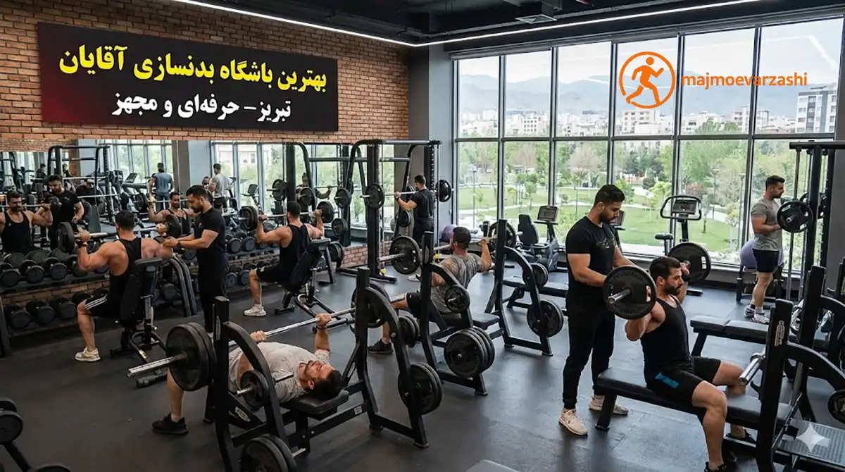 ۱۰ تا از بهترین باشگاه بدنسازی آقایان تبریز؛ جایی برای ساختن فولاد، مجموعه ورزشی