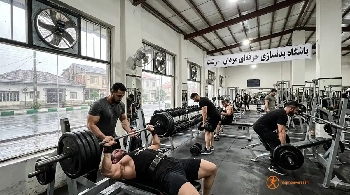 بهترین باشگاه بدنسازی در رشت (ویژه آقایان)؛ لیست ۱۰ تایی + آدرس، مجموعه ورزشی