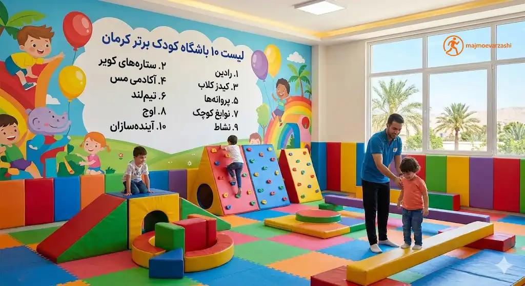 لیست ۱۰ تا از بهترین باشگاه بدنسازی در کرمان (مخصوص کودکان)، مجموعه ورزشی