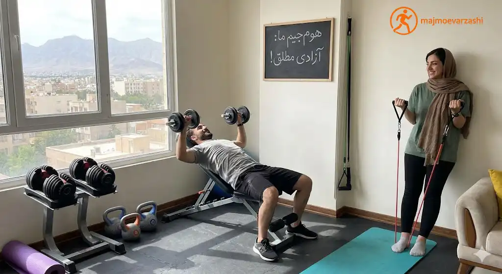 تجهیز هومجیم (Home Gym)؛ آزادی مطلق، مجموعه ورزشی