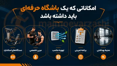 امکانات بهترین باشگاه فیتنس در تبریز مخصوص نوجوانان، مجموعه ورزشی