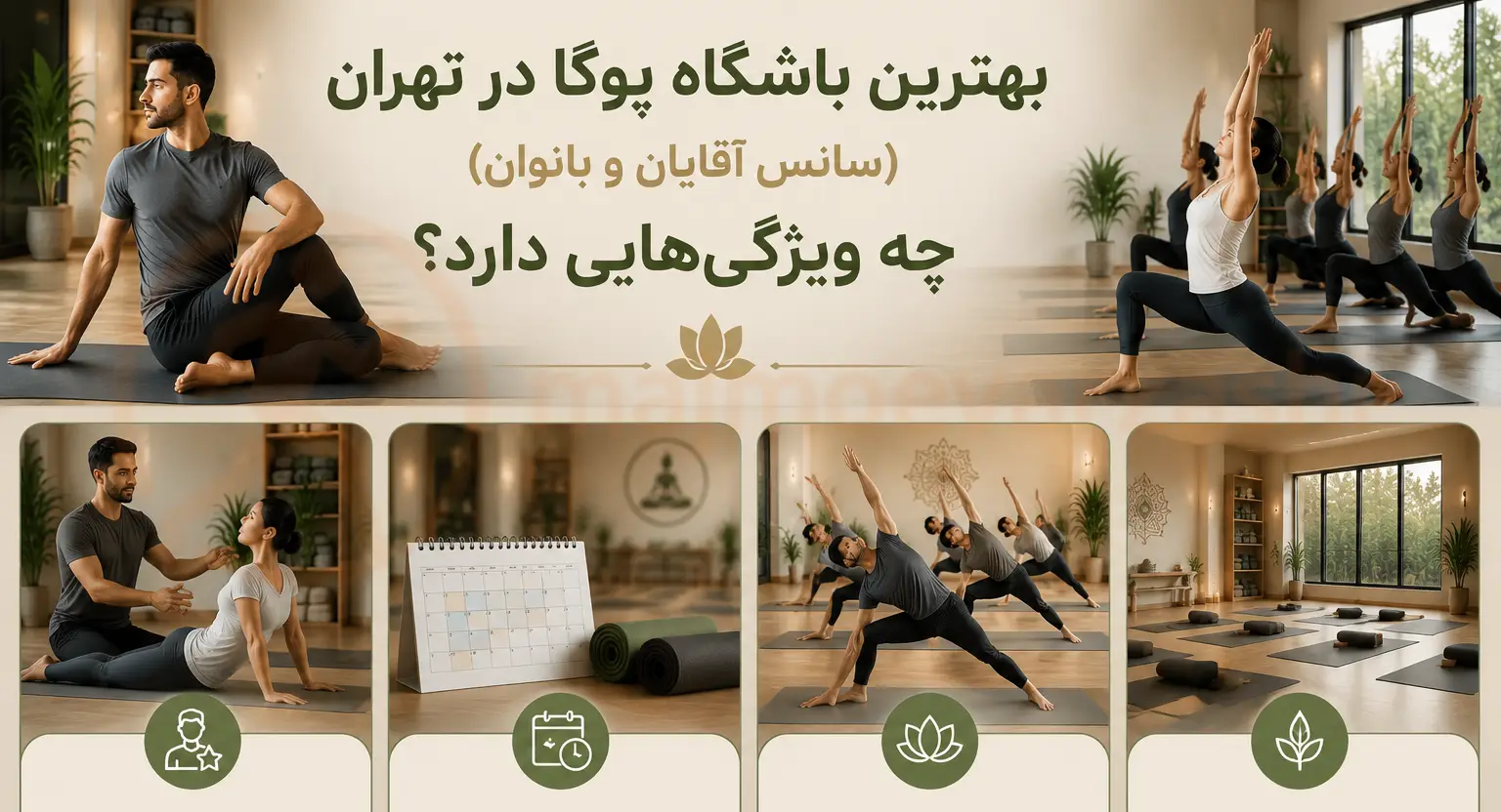 بهترین باشگاه یوگا در تهران (سانس آقایان و بانوان) چه ویژگی‌هایی دارد؟، مجموعه ورزشی